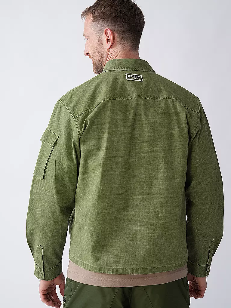 KENZO | Overshirt | olive