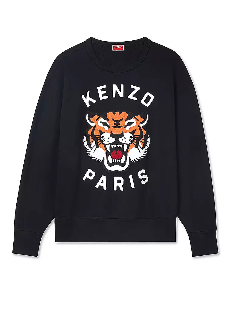 KENZO | Sweater LUCKY TIGER | schwarz