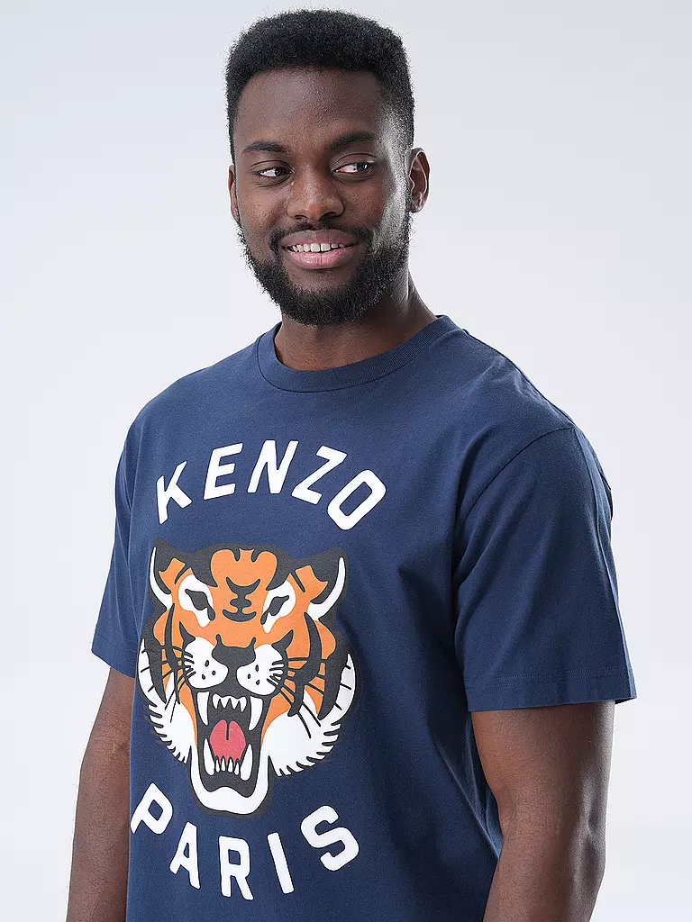 KENZO | T-Shirt LUCKY TIGER | hellgrau