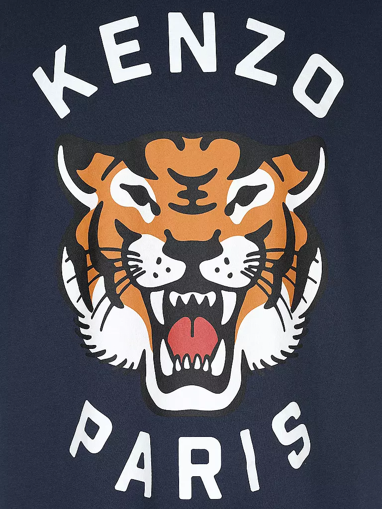 KENZO | T-Shirt LUCKY TIGER | hellgrau