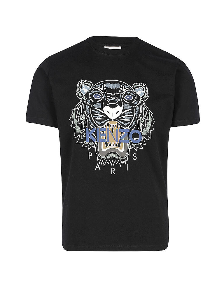 kenzo black t shirt tiger