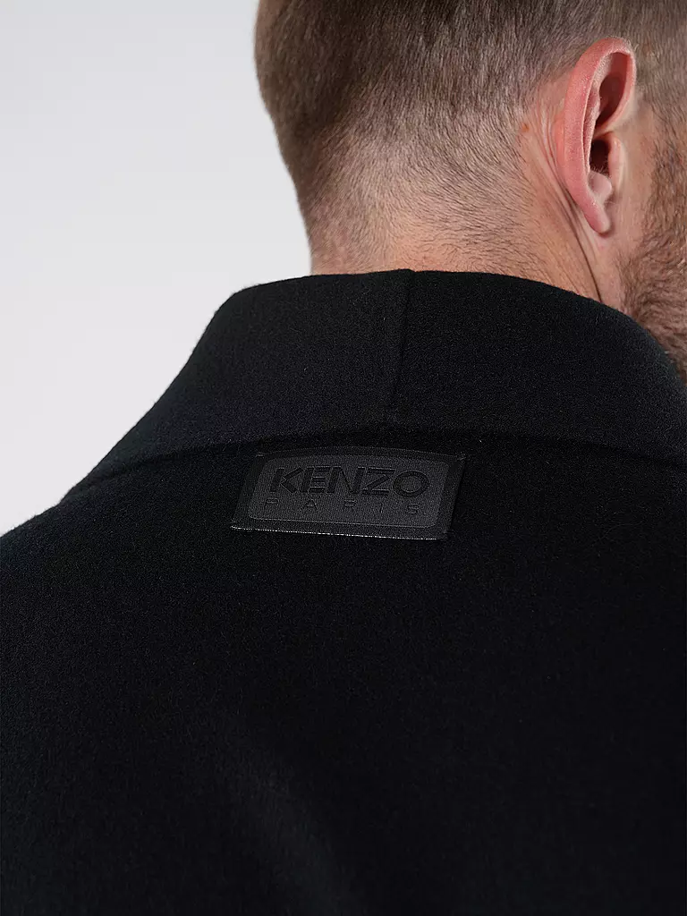 KENZO | Wollmantel  | schwarz