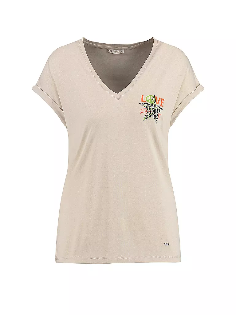 KEY LARGO | T-Shirt STAR | beige