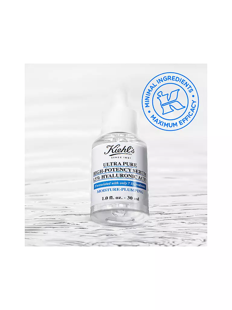 KIEHL'S | Ultra Pure High-Potency Serum 1.5% Hyaluronic Acid 30ml | keine Farbe