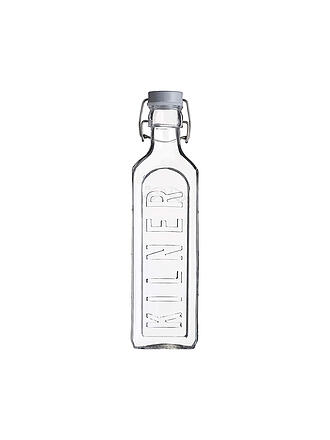 KILNER | Glasflasche mit Bügelverschluss 600ml eckig Glas