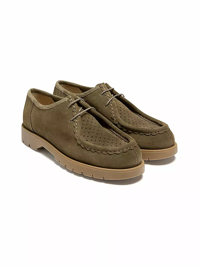 KLEMAN | Schnürschuh - Derbie PADROR V | olive