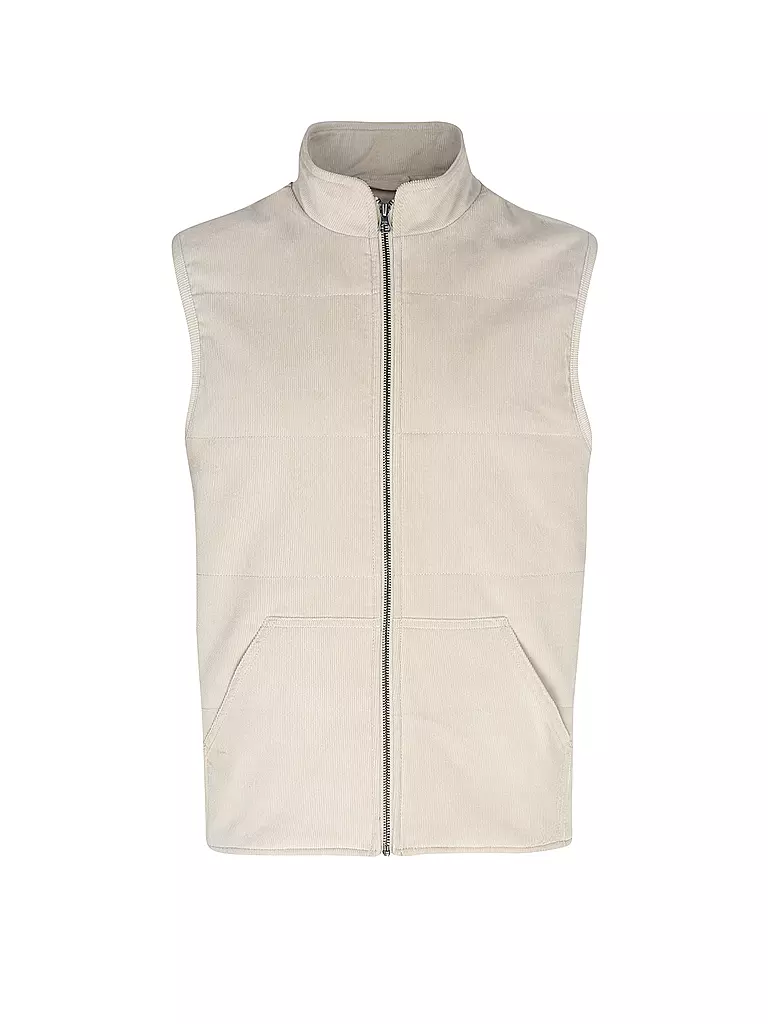 KNOWLEDGE COTTON APPAREL | Gilet RAILS  | beige