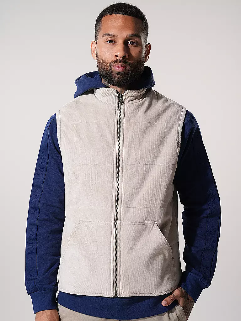 KNOWLEDGE COTTON APPAREL | Gilet RAILS  | beige