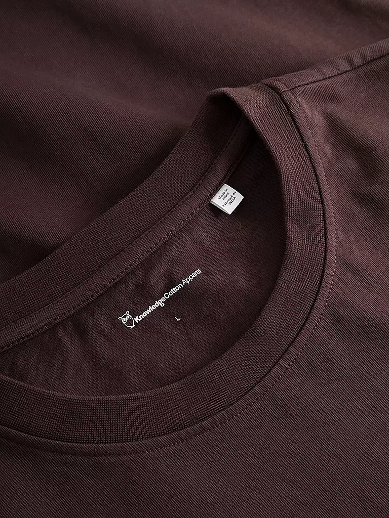 KNOWLEDGE COTTON APPAREL | Langarmshirt | rot