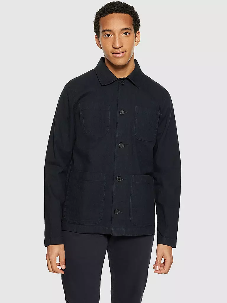 KNOWLEDGE COTTON APPAREL | Overshirt | blau