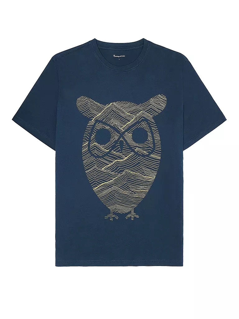 KNOWLEDGE COTTON APPAREL | T-Shirt | blau