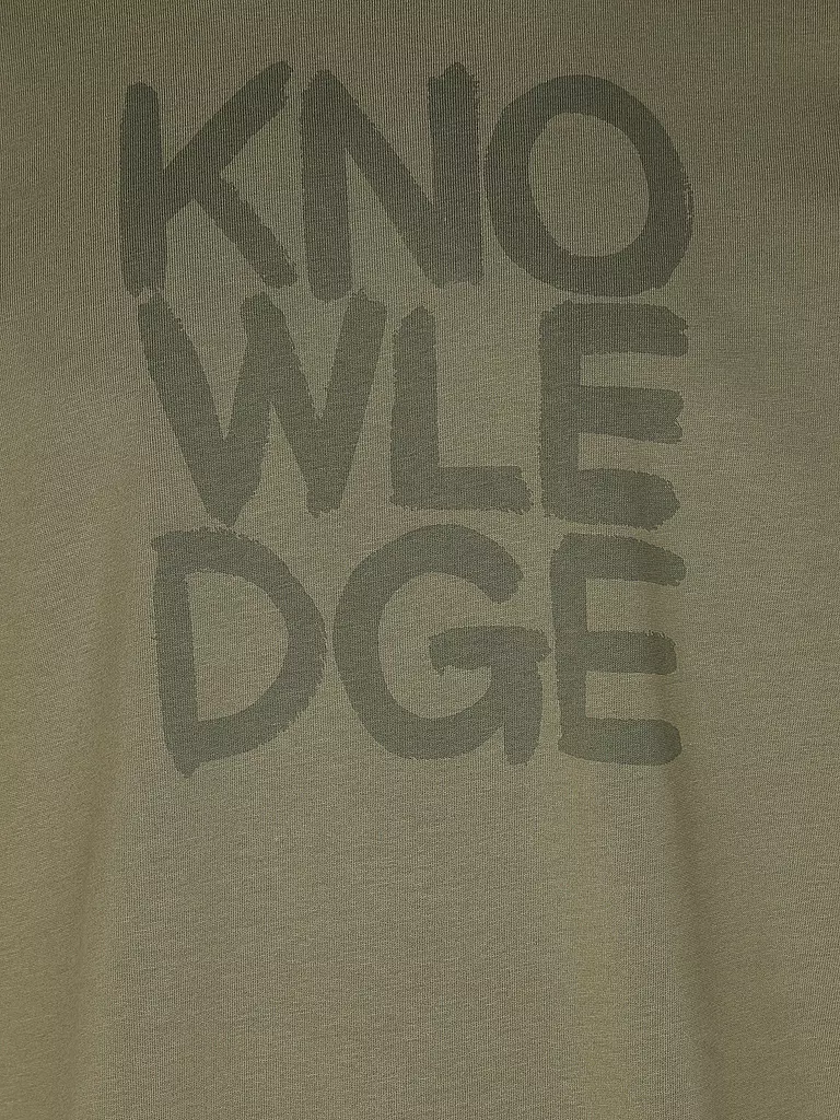 KNOWLEDGE COTTON APPAREL | T-Shirt | blau