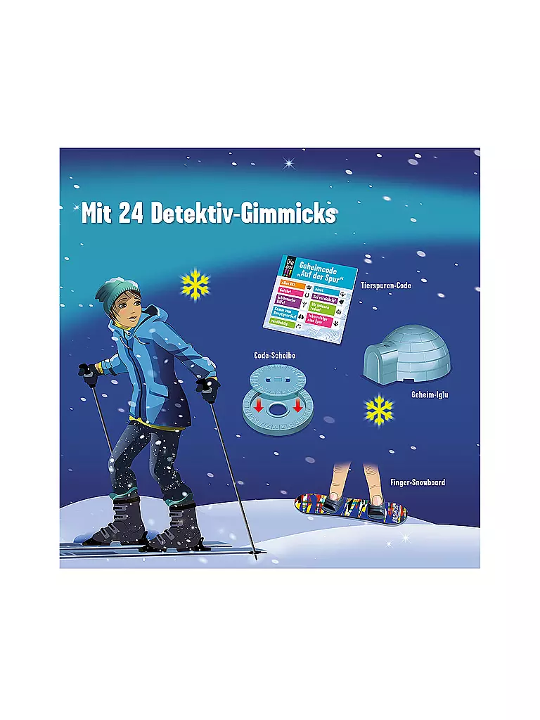 KOSMOS | Die drei Rufzeichen  Adventskalender 2023 | keine Farbe