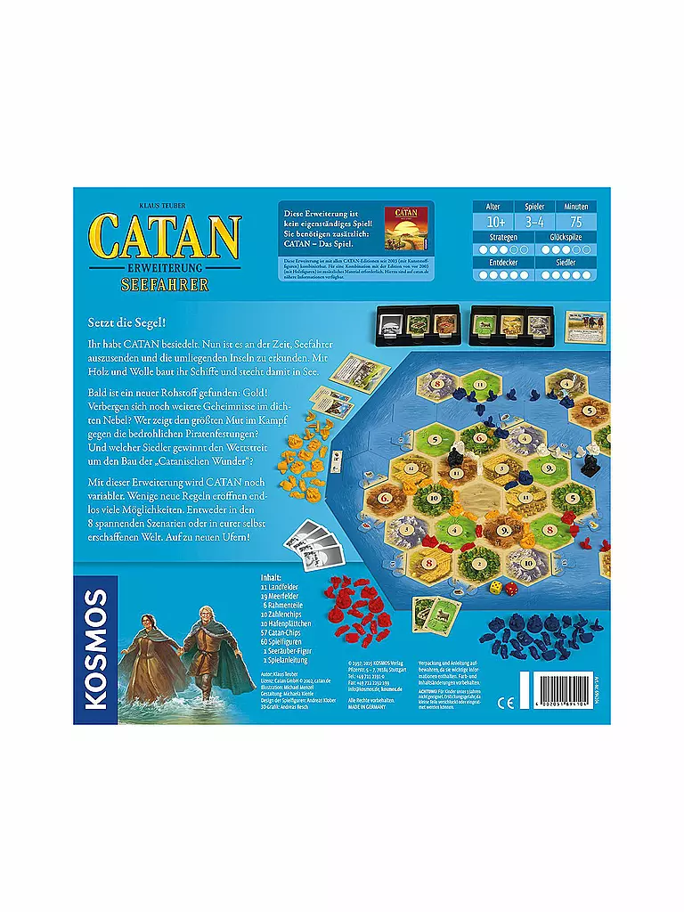 KOSMOS | Die Siedler von Catan - Seefahrer  (Erweiterung) | keine Farbe