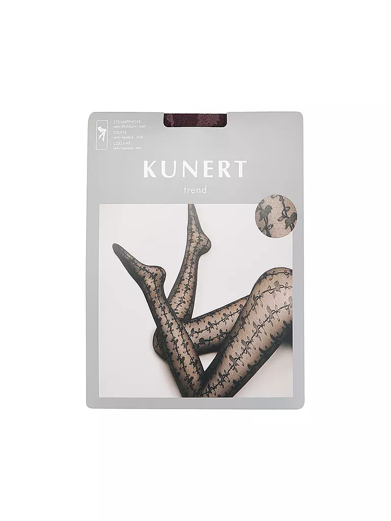 KUNERT | Modestrumpfhose ROSE ROMANCE | rot