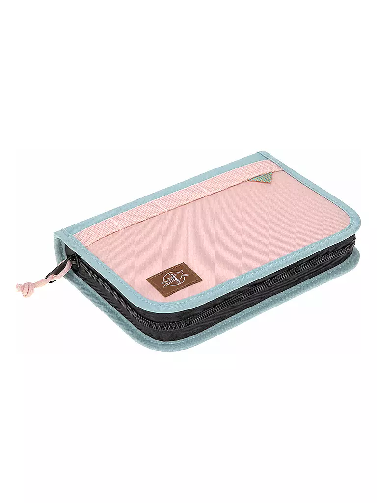 LÄSSIG | Schultaschen Set 7tlg Boxy Unique Rose Blue | rosa