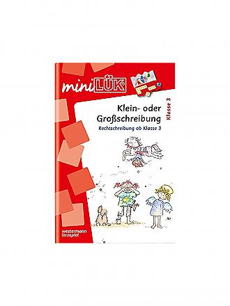 LÜK | miniLÜK - Klein- oder Großschreibung 3. Klasse