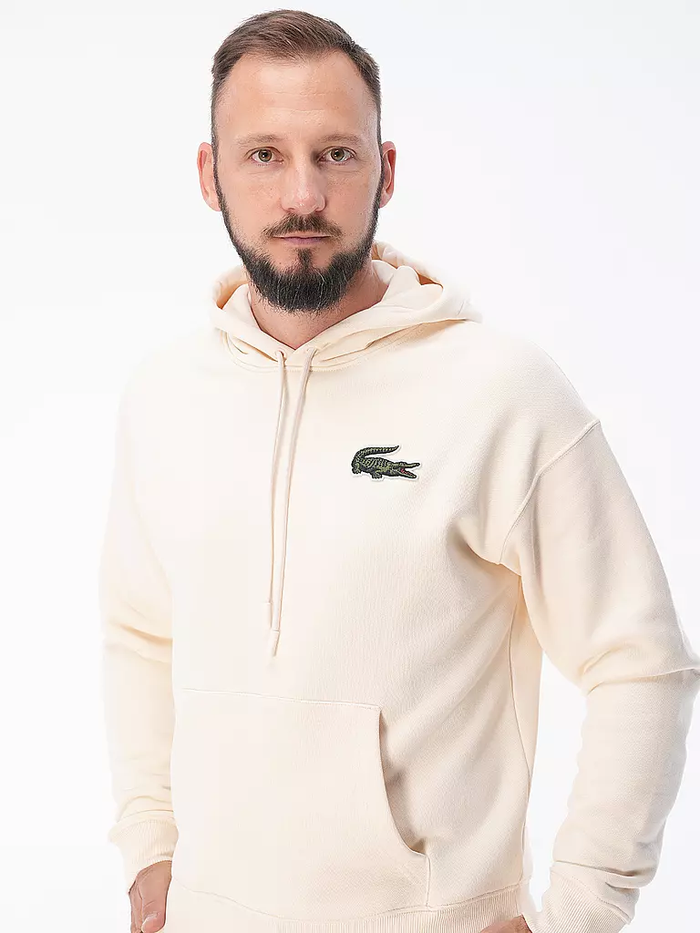 LACOSTE | Kapuzensweater - Hoodie | creme