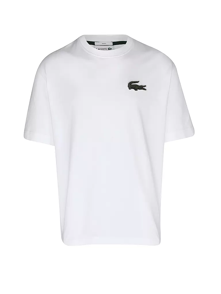 LACOSTE | T-Shirt Oversized  | weiss