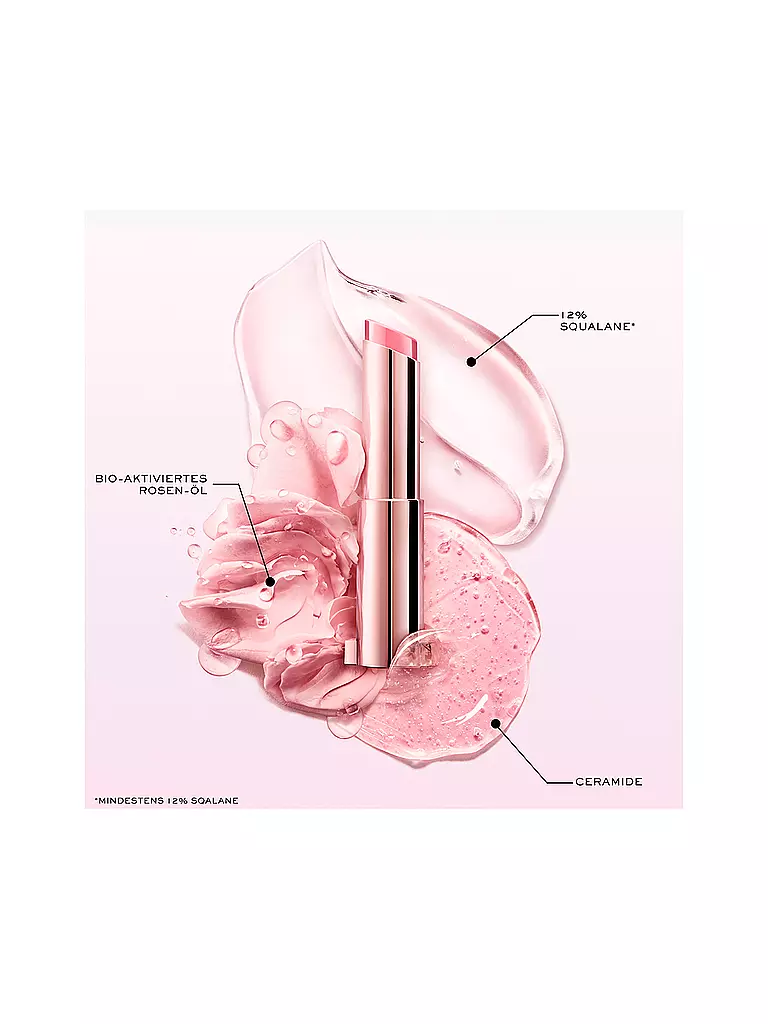 LANCÔME | Lip Idôle Squalane-12 Butterglow Glowy Color Balm (26 Don't be chai) | rosa