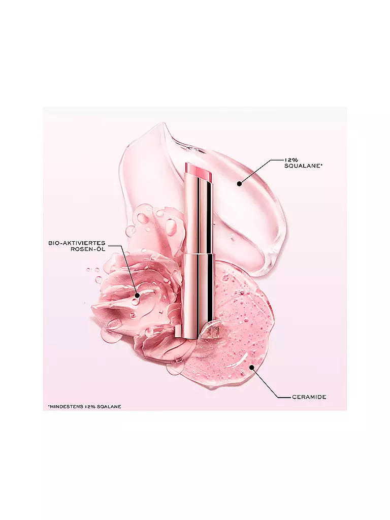 LANCÔME | Lip Idôle Squalane-12 Butterglow Glowy Color Balm (50 Sheik's rosy nude) | rosa