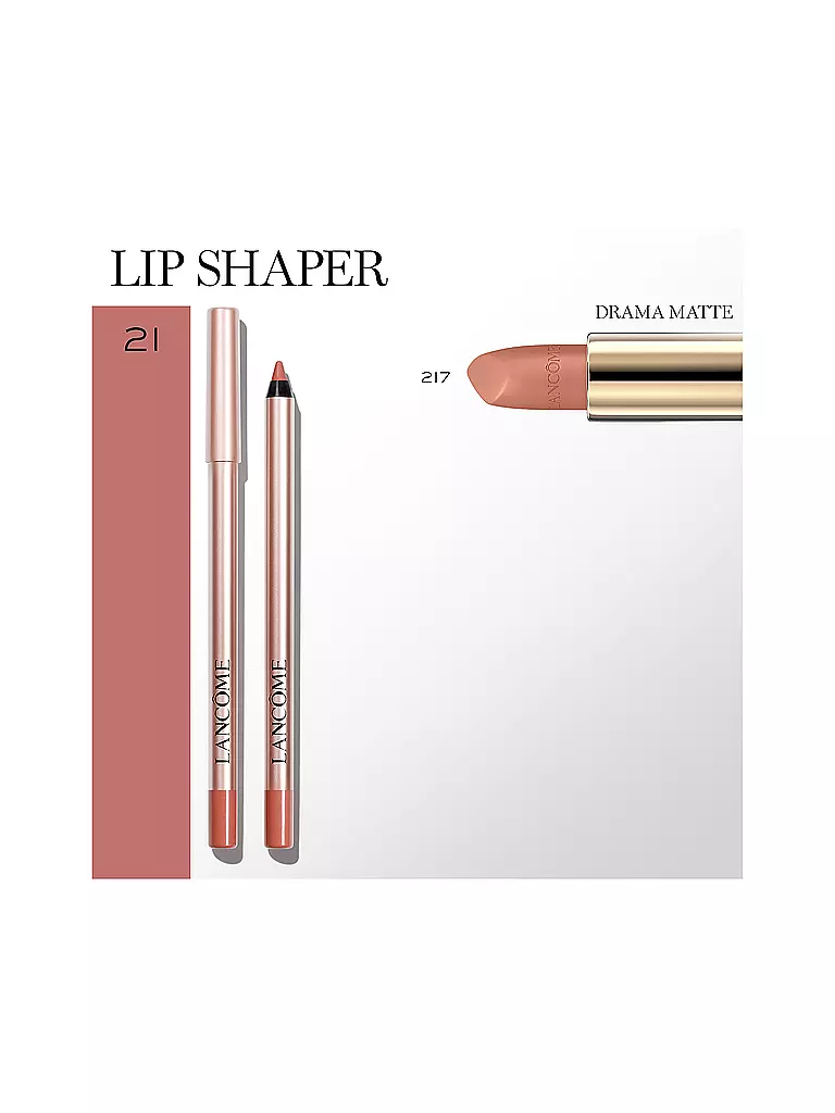 LANCÔME | Lippenkonturenstift - Lip Idôle Lip Shaper Creamy Matte Lip Liner (21 Shade-throwing Beige) | rosa