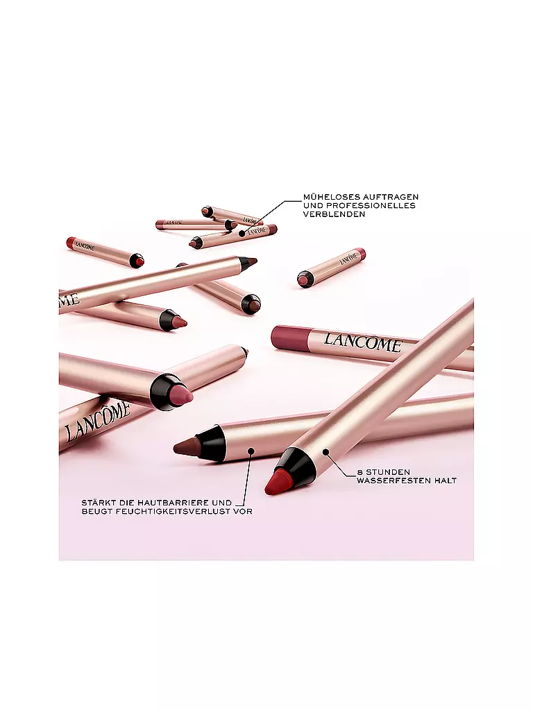 LANCÔME | Lippenkonturenstift - Lip Idôle Lip Shaper Creamy Matte Lip Liner (33 Idôle nude) | dunkelrot