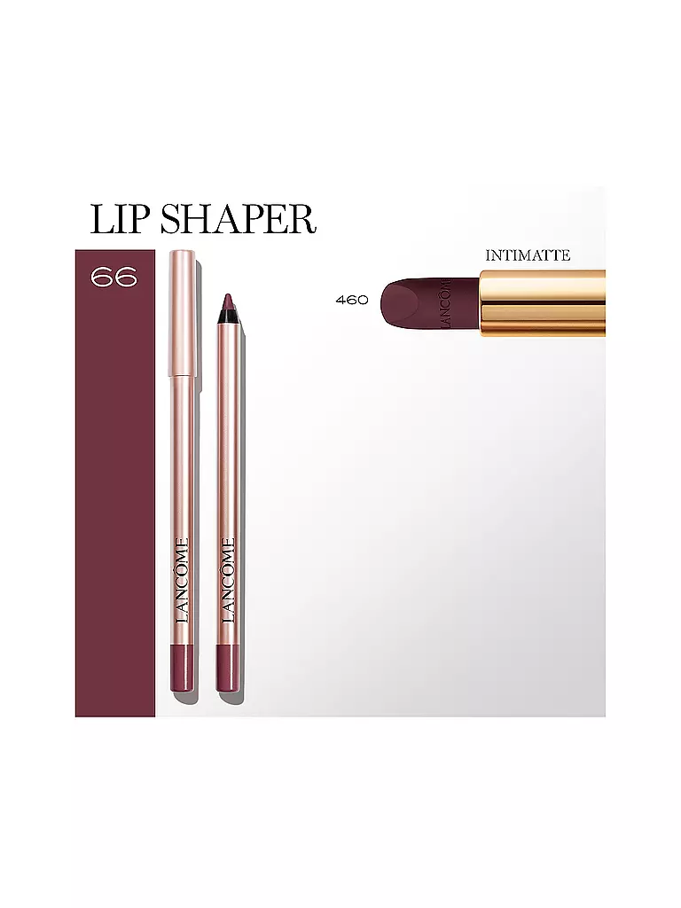 LANCÔME | Lippenkonturenstift - Lip Idôle Lip Shaper Creamy Matte Lip Liner (66 Mahogany mauve) | hellbraun