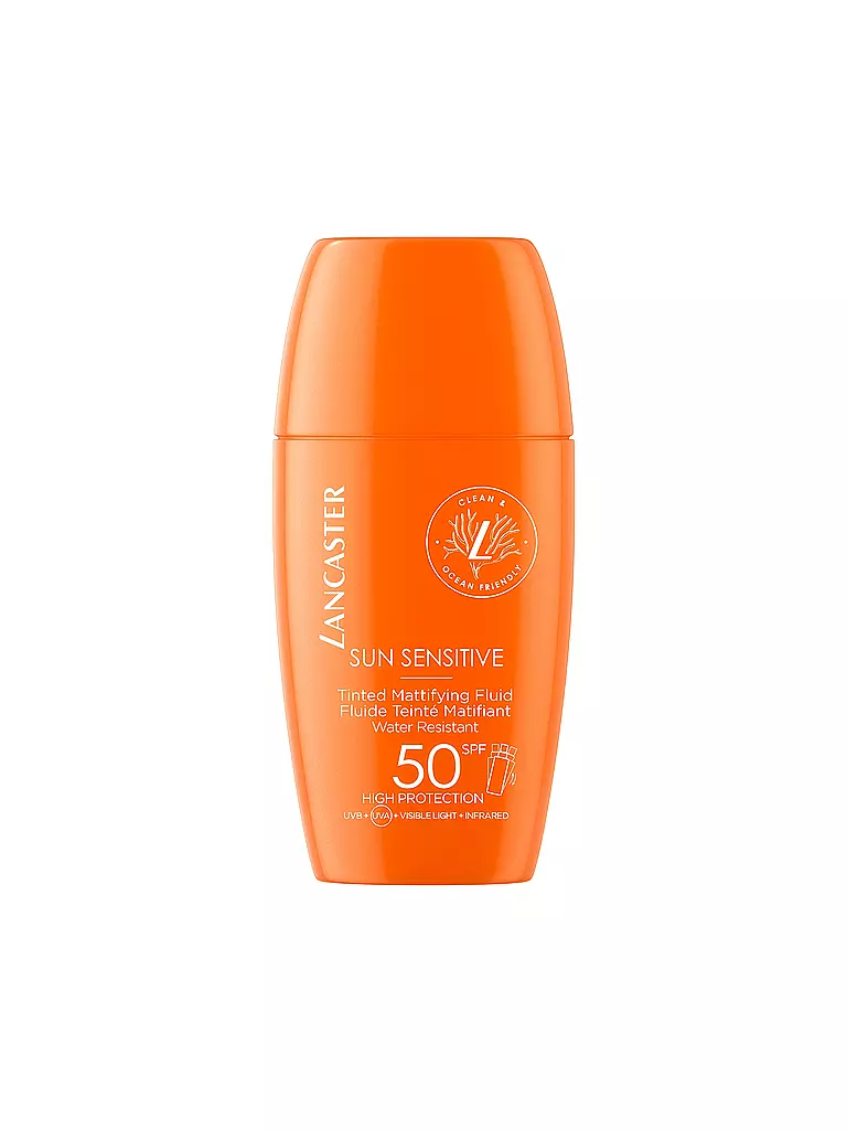 LANCASTER | Sun Sensitive Tinted Mattifying Fluid SPF50 30ml | keine Farbe