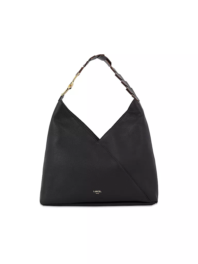 LANCEL | Ledertasche - Hobo Bag PAGODE | schwarz