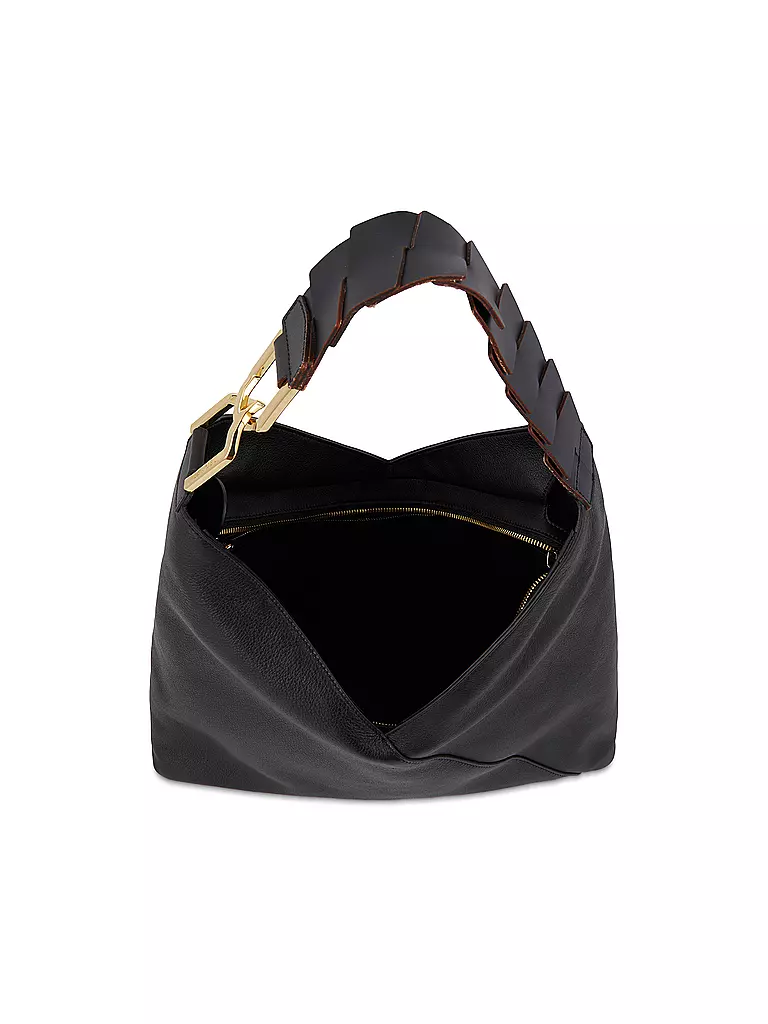 LANCEL | Ledertasche - Hobo Bag PAGODE | schwarz