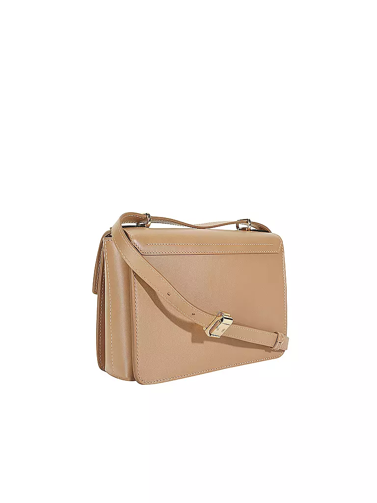 LANCEL | Ledertasche - Umhängetasche ROXANE DE LANCEL | beige