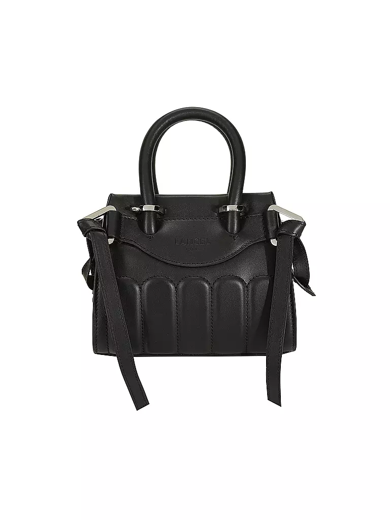 LANCEL | Ledertasche - Umhängetasche Small RODEO CUIR VACHETTE LISSE | schwarz