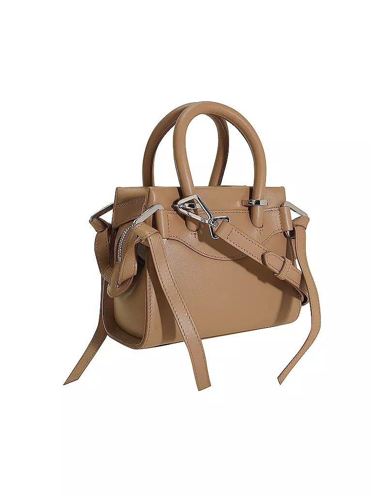 LANCEL | Ledertasche - Umhängetasche Small RODEO CUIR VACHETTE LISSE | beige