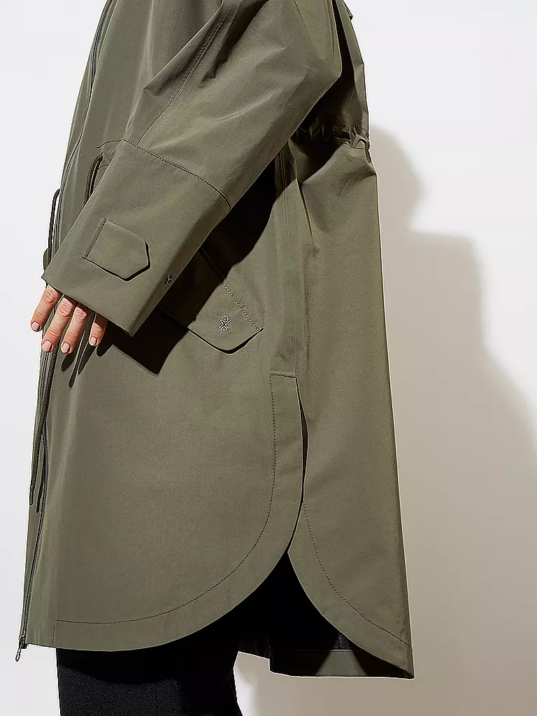 LANGER CHEN | Parka KENSOSHA | olive