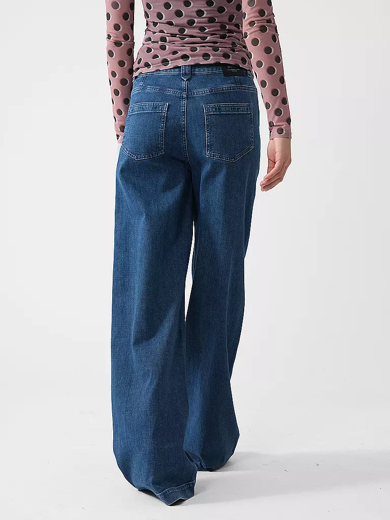 LANIUS | Jeans Wide Leg Fit | blau