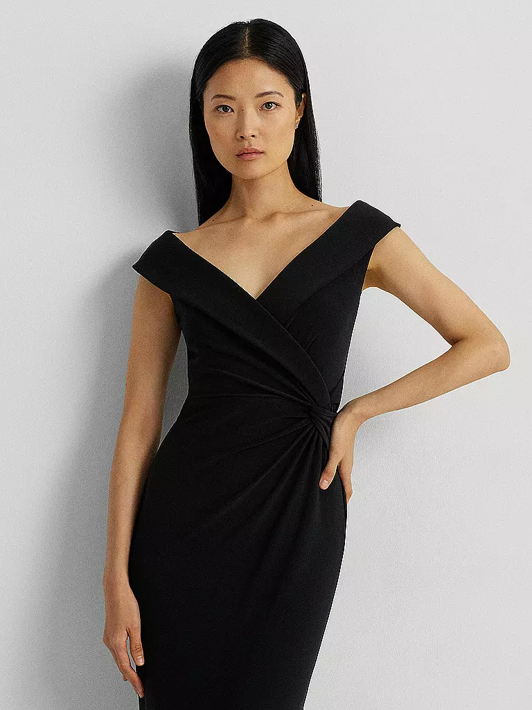 LAUREN RALPH LAUREN | Abendkleid LEONIDAS | schwarz