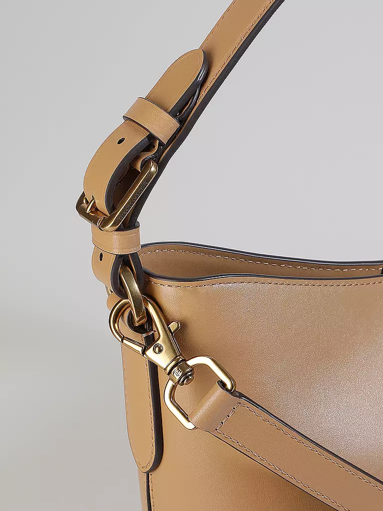 LAUREN RALPH LAUREN | Ledertasche - Bucket Bag WITLEY | beige