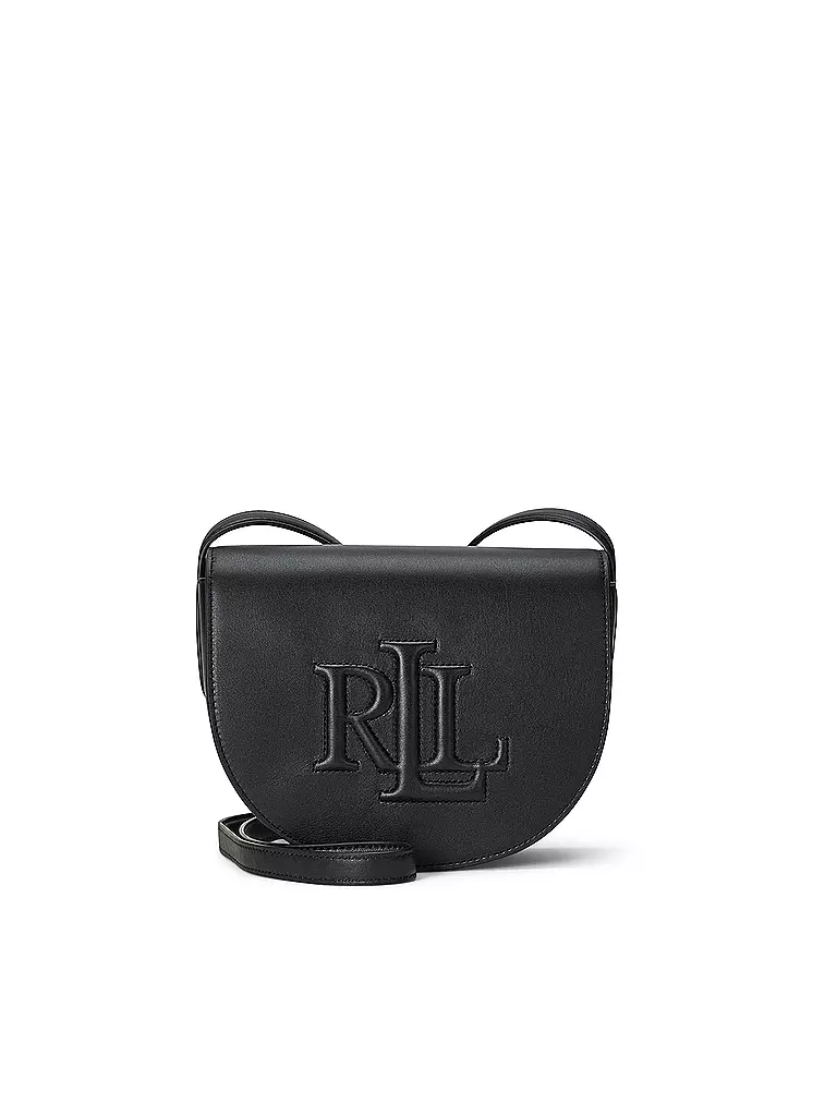 LAUREN RALPH LAUREN | Ledertasche - Mini Bag WITLEY Medium | schwarz