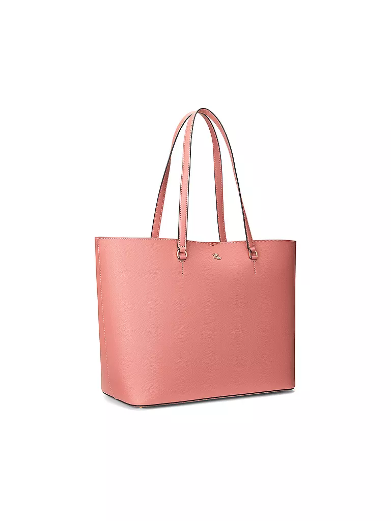 LAUREN RALPH LAUREN | Ledertasche - Shopper KARLY TOTE Large | rosa