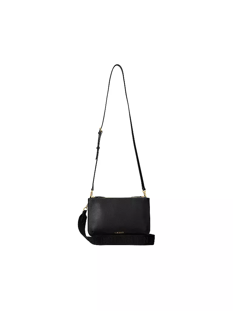 LAUREN RALPH LAUREN | Ledertasche - Umhängetasche LANDYN Medium | schwarz