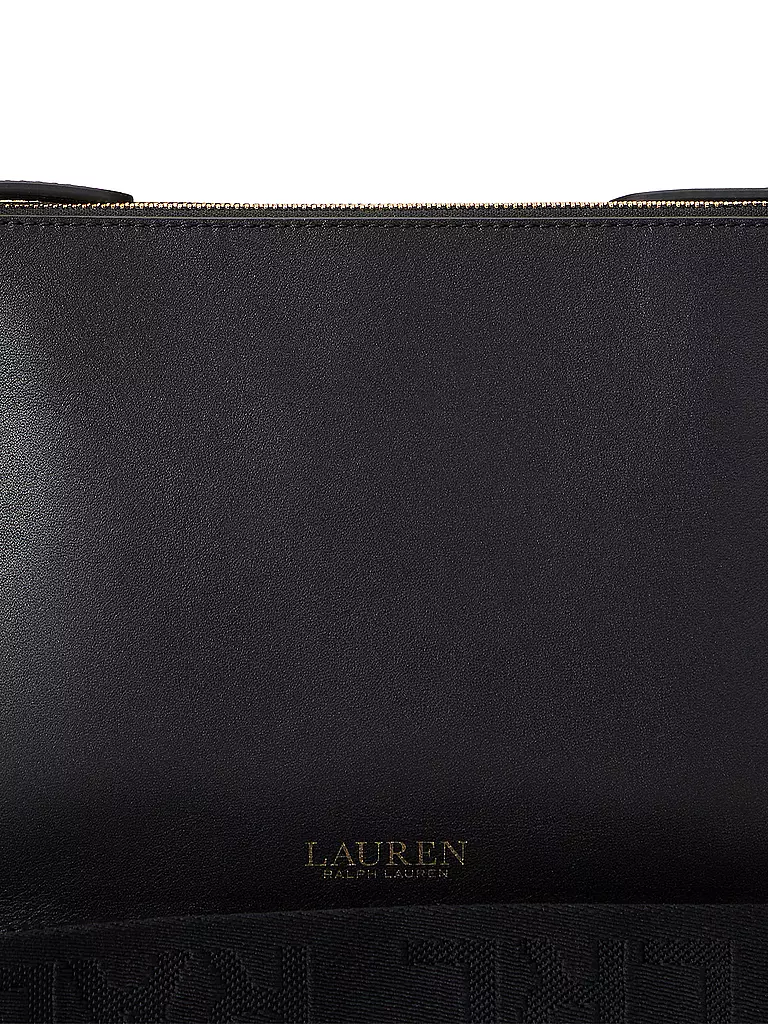 LAUREN RALPH LAUREN | Ledertasche - Umhängetasche LANDYN Medium | schwarz