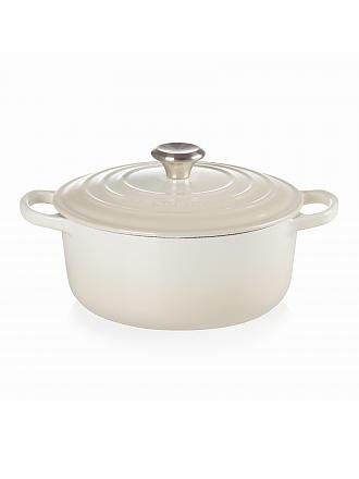 LE CREUSET | Bräter rund Signature 20cm Meringue