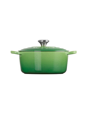 LE CREUSET | Bräter rund Signature 24cm/4,2l Bamboo Green