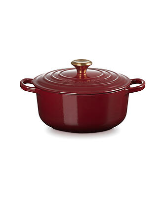 LE CREUSET | Bräter rund SIGNATURE 20cm Garnet