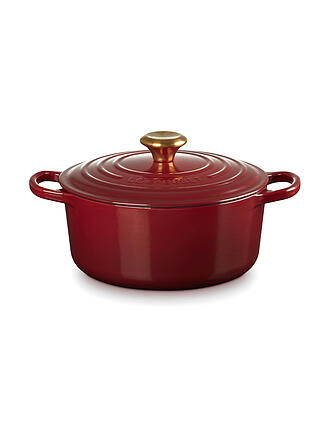 LE CREUSET | Bräter rund SIGNATURE 24cm Garnet