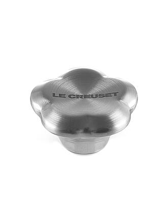 LE CREUSET | Deckelknopf 4,5cm Blume SIGNATURE Edelstahl