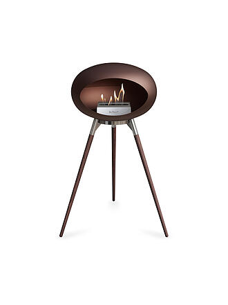 LE FEU | Kamin 79cm GROUND HIGH Dunkelbraun 