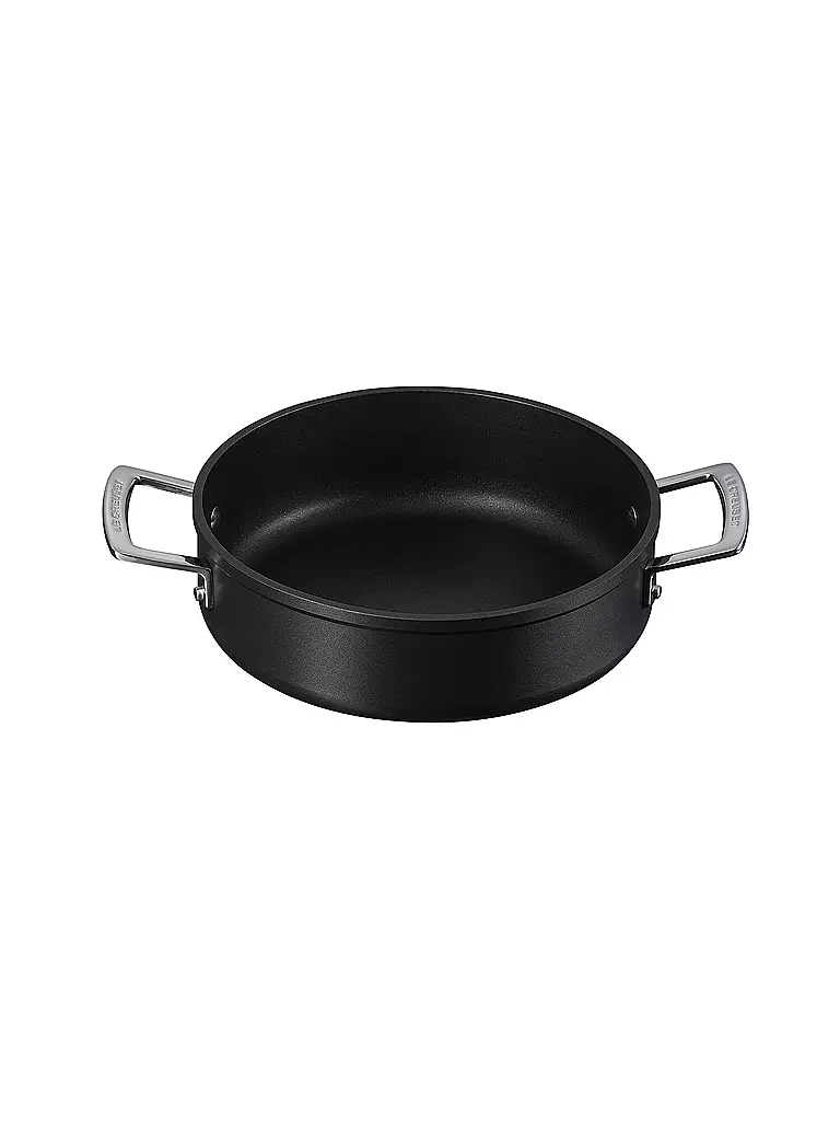 LE CREUSET | Alu-Schmorpfanne Antihaft Schwarz 24cm/3,3l | schwarz