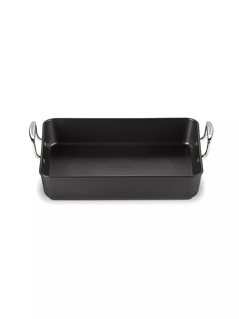 LE CREUSET | Aluminium-Antihaft Bratreine 35x27cm/5,5l Schwarz | schwarz